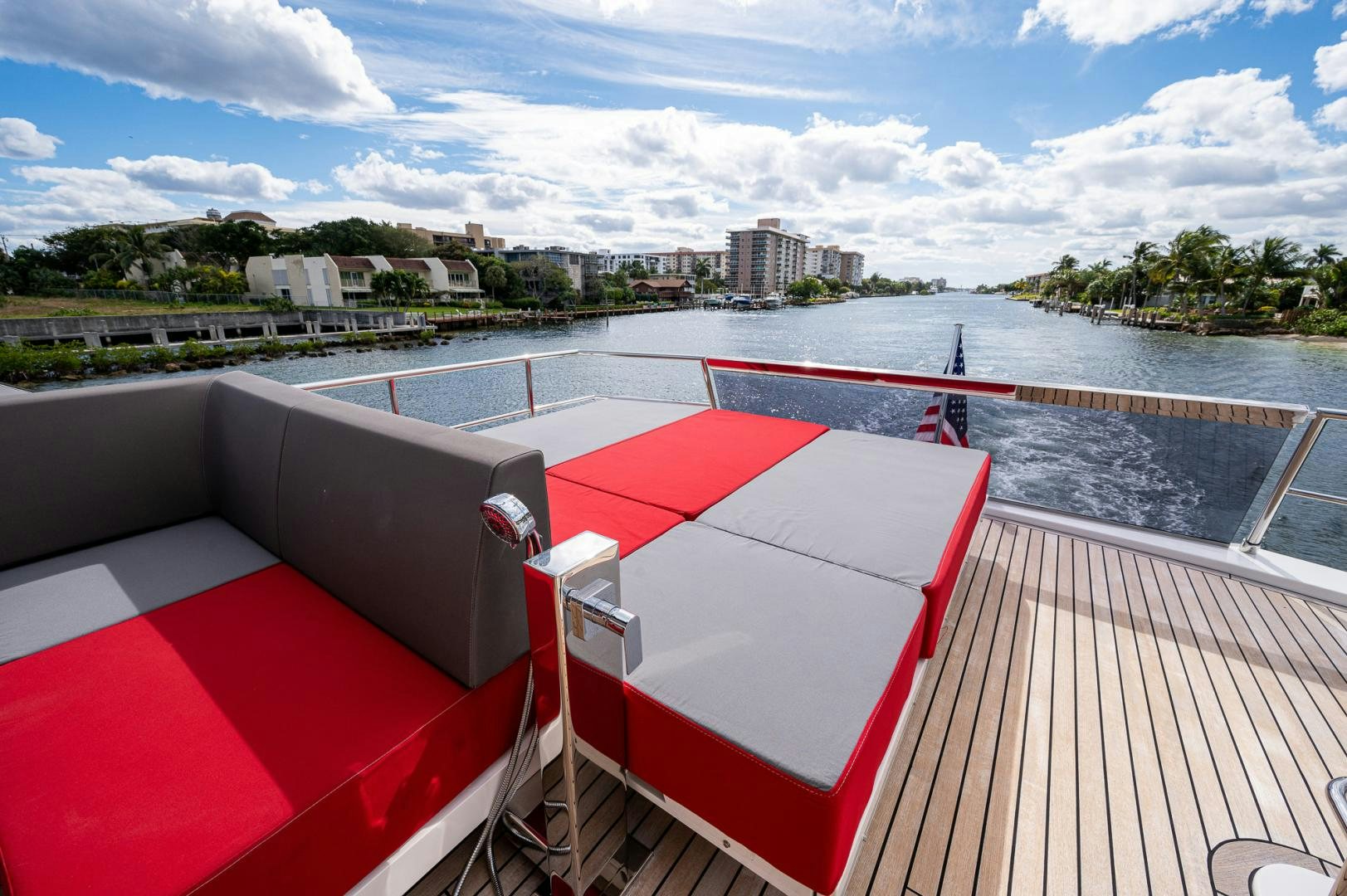 a boat on the water aboard LEBRADA Yacht for Sale