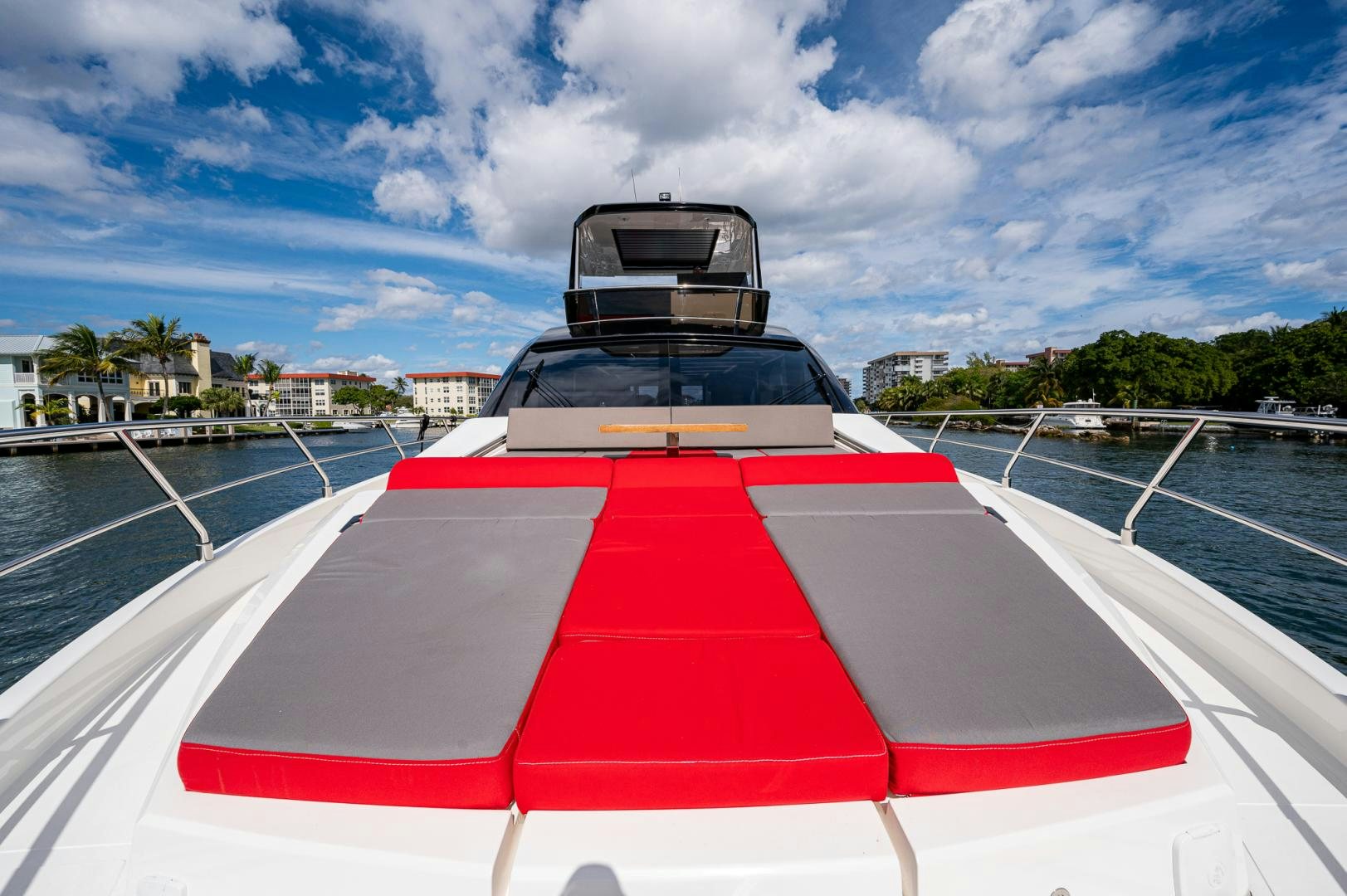 a car on a road aboard LEBRADA Yacht for Sale