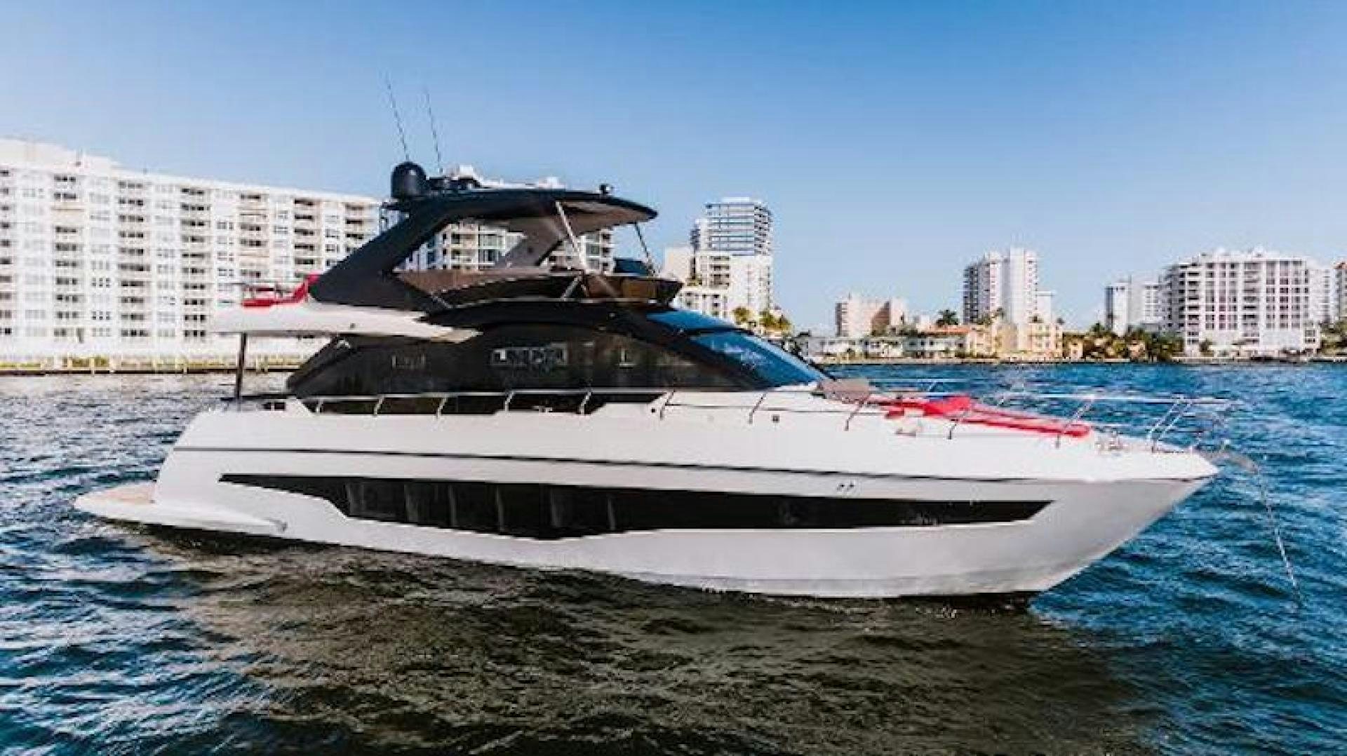 a boat on the water aboard LEBRADA Yacht for Sale