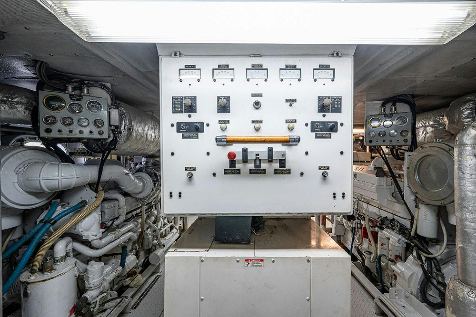 a machine with a small piece of equipment in it aboard CANDY WORLD Yacht for Sale