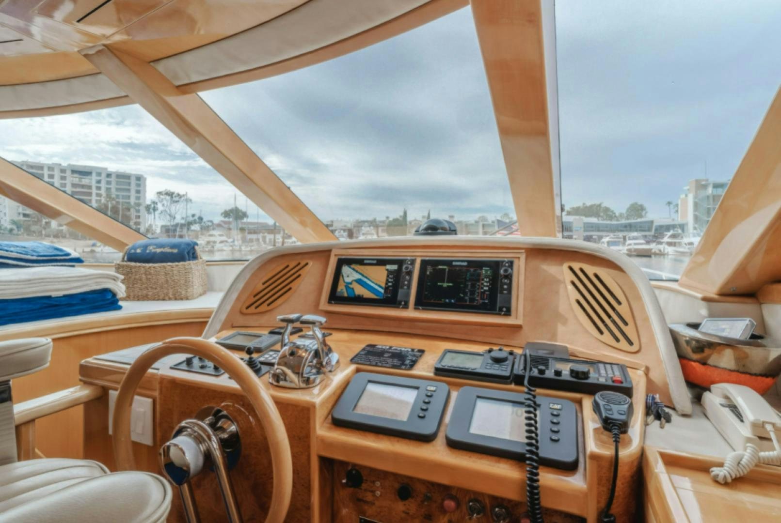 inside of a boat aboard no exceptions Yacht for Sale