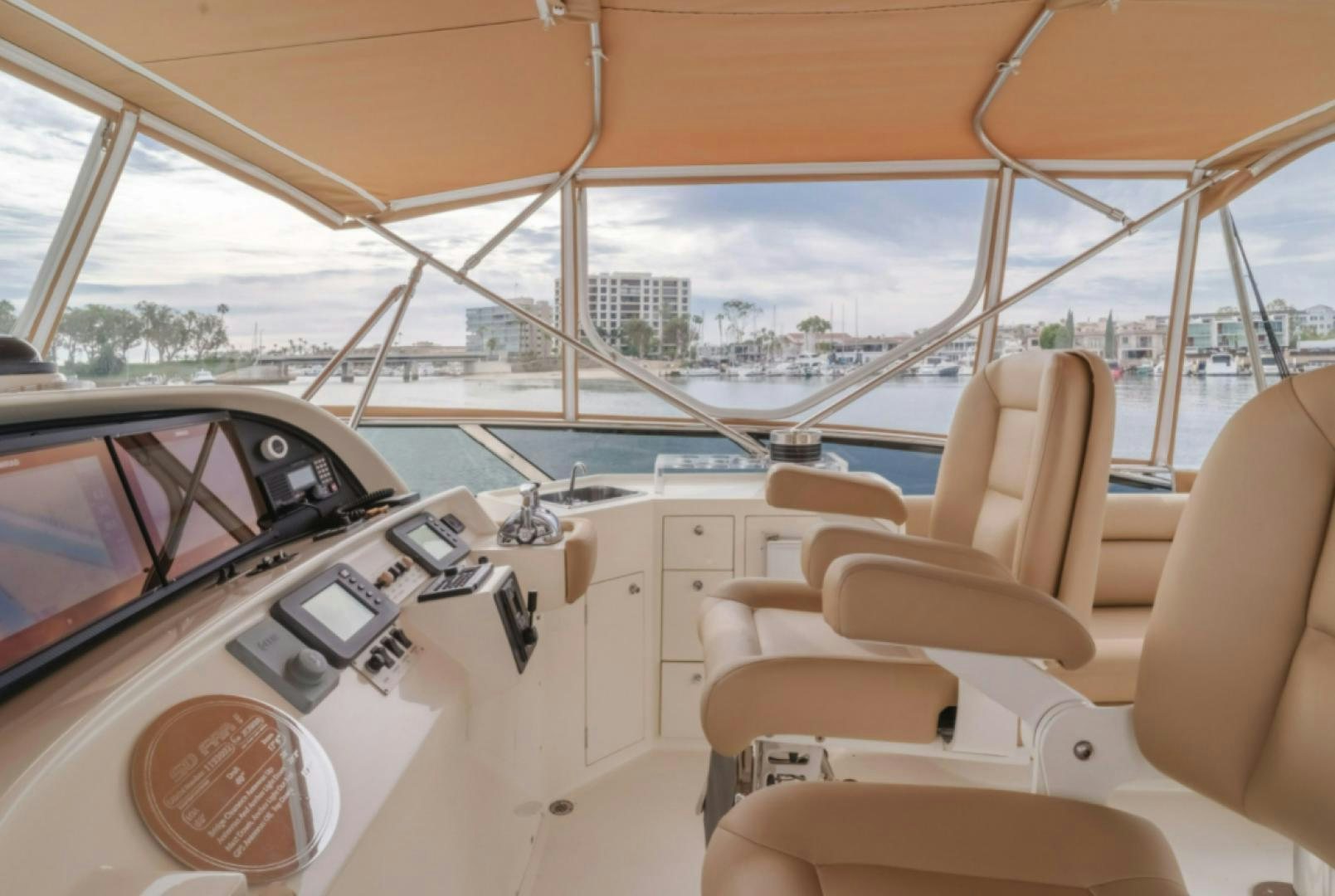 inside of a car aboard no exceptions Yacht for Sale