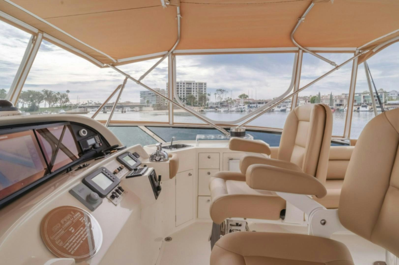 inside of a car aboard no exceptions Yacht for Sale