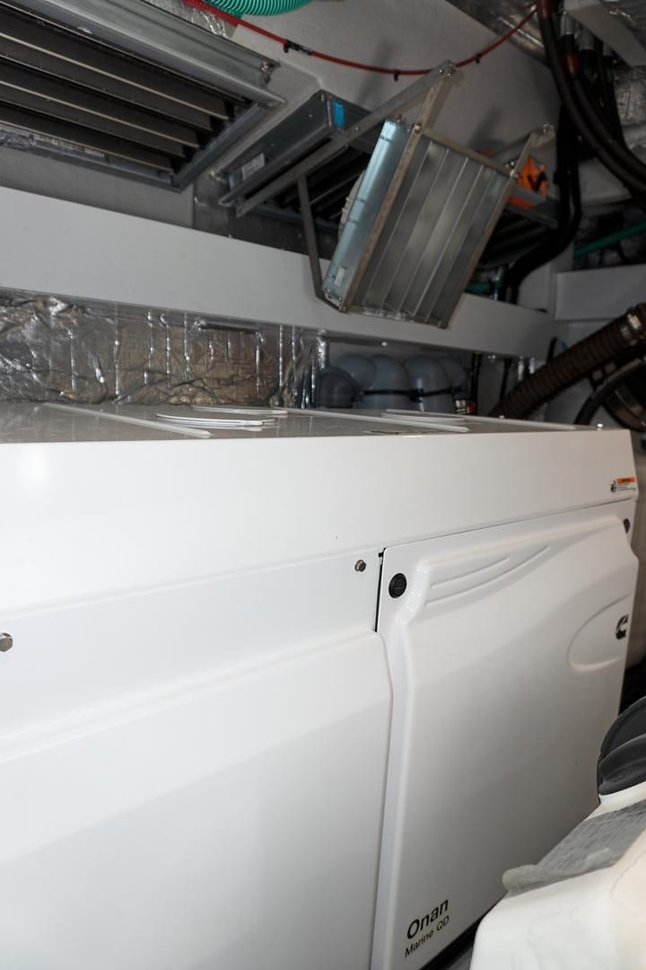 a close-up of a machine aboard YOUNG HEARTS Yacht for Sale