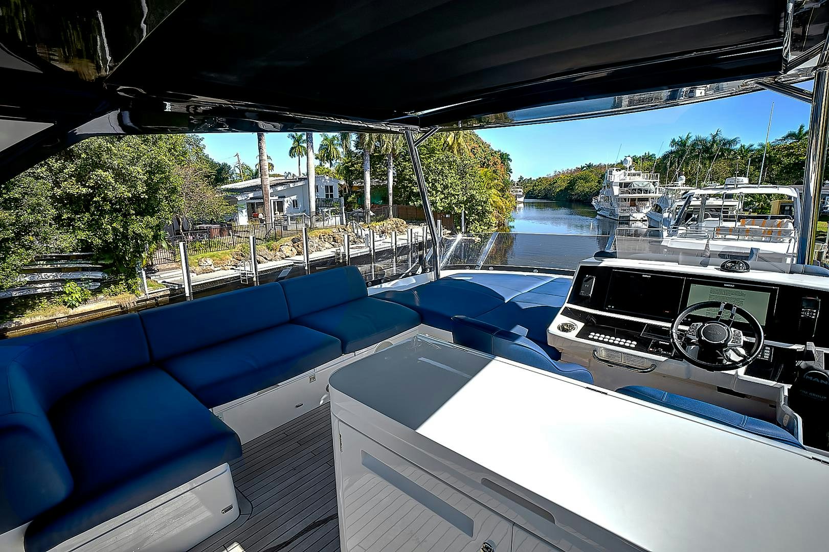 a boat on the water aboard YOUNG HEARTS Yacht for Sale