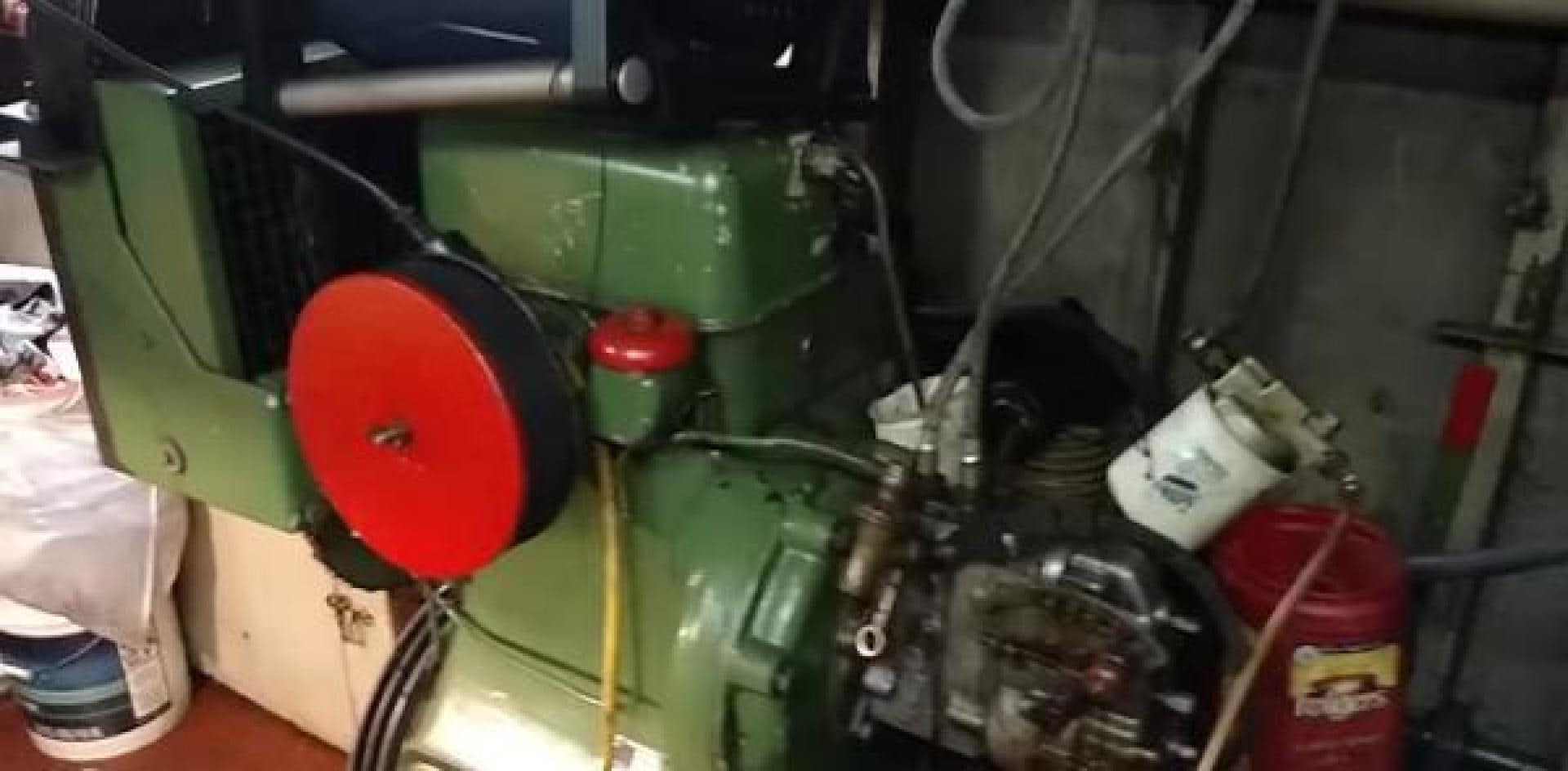 a close-up of a machine aboard WANDERBIRD Yacht for Sale