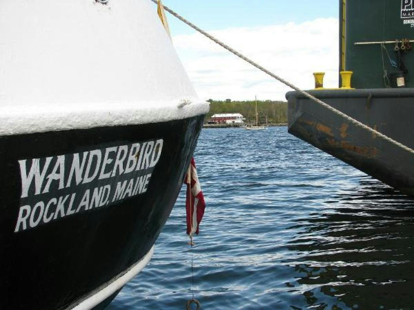 a boat on the water aboard WANDERBIRD Yacht for Sale