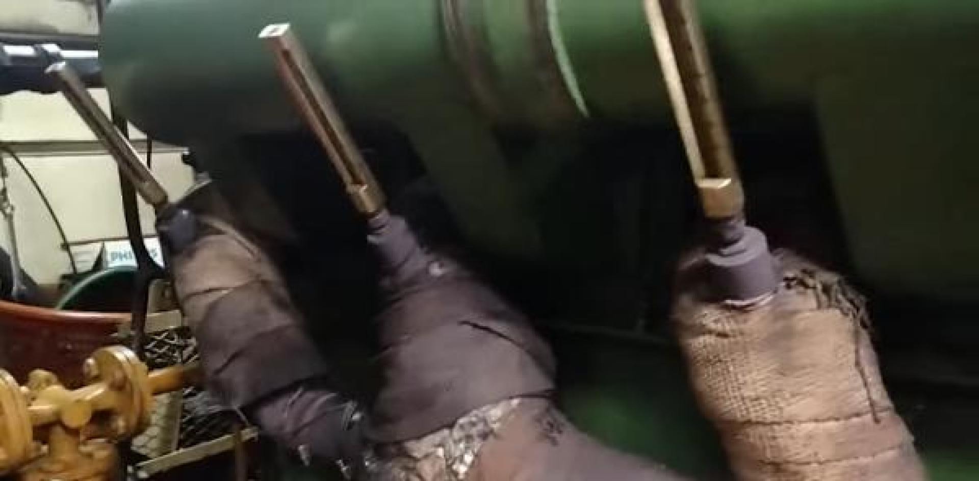 a person in a costume aboard WANDERBIRD Yacht for Sale