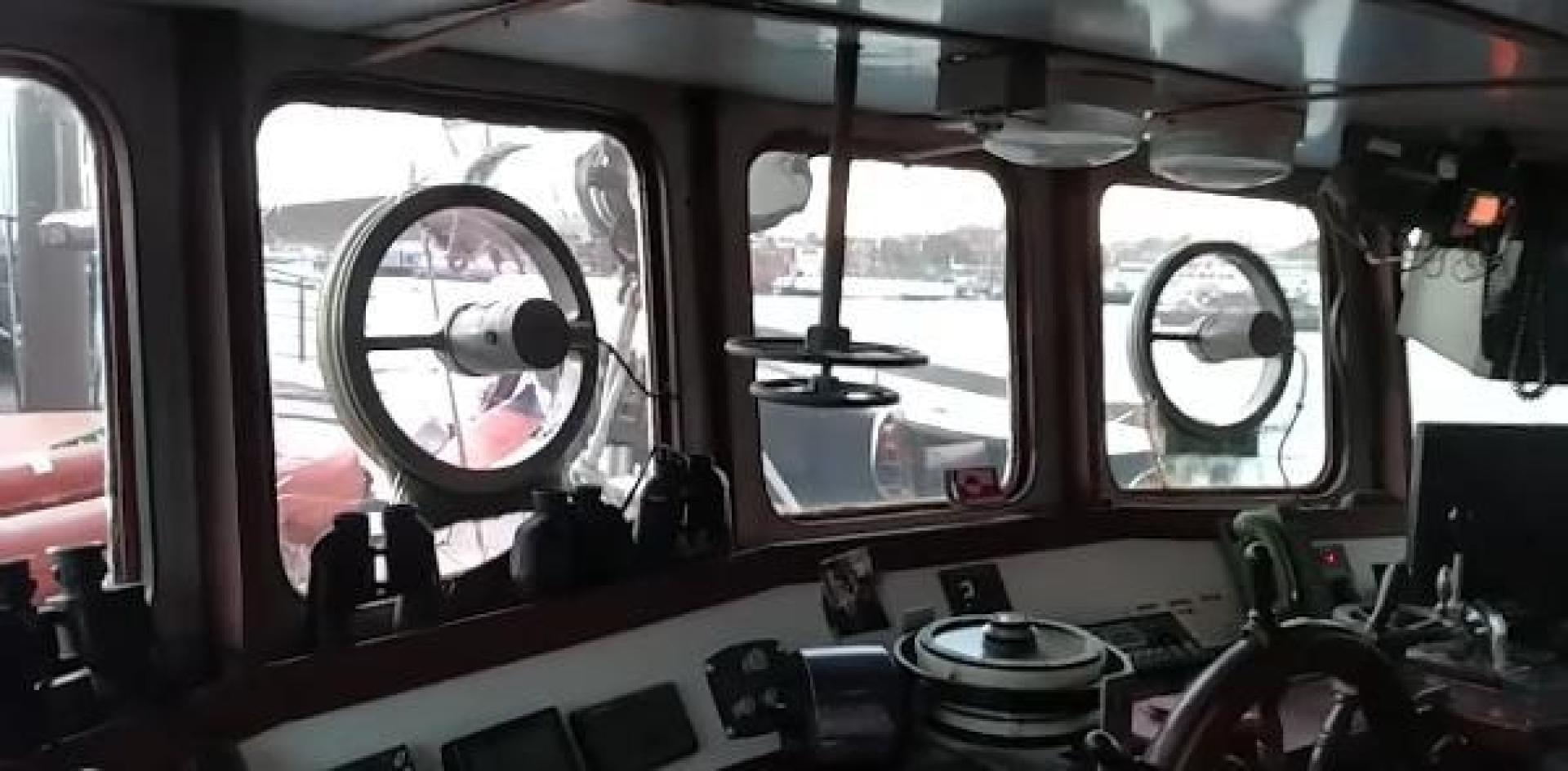 inside of a vehicle aboard WANDERBIRD Yacht for Sale