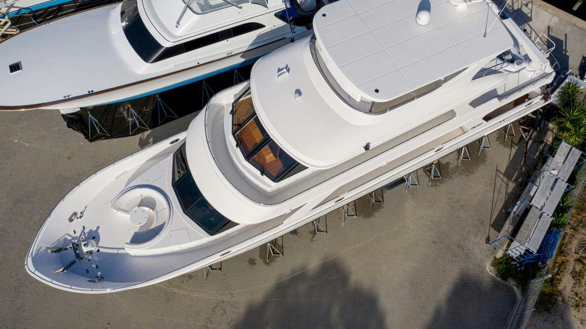 a couple of boats on a dock aboard LORETTA Yacht for Sale