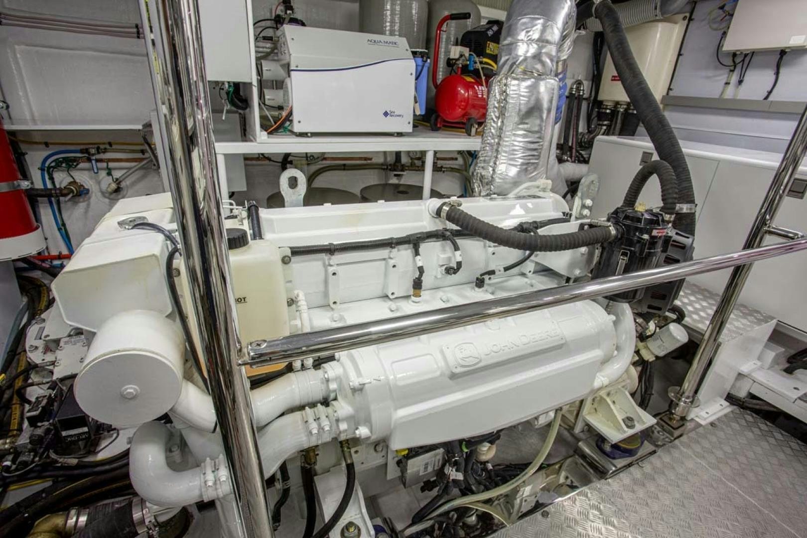 a close-up of a machine aboard LORETTA Yacht for Sale