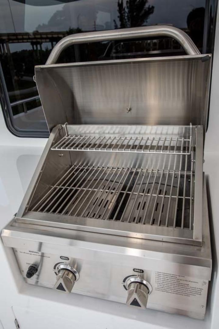 the back of a car aboard LORETTA Yacht for Sale