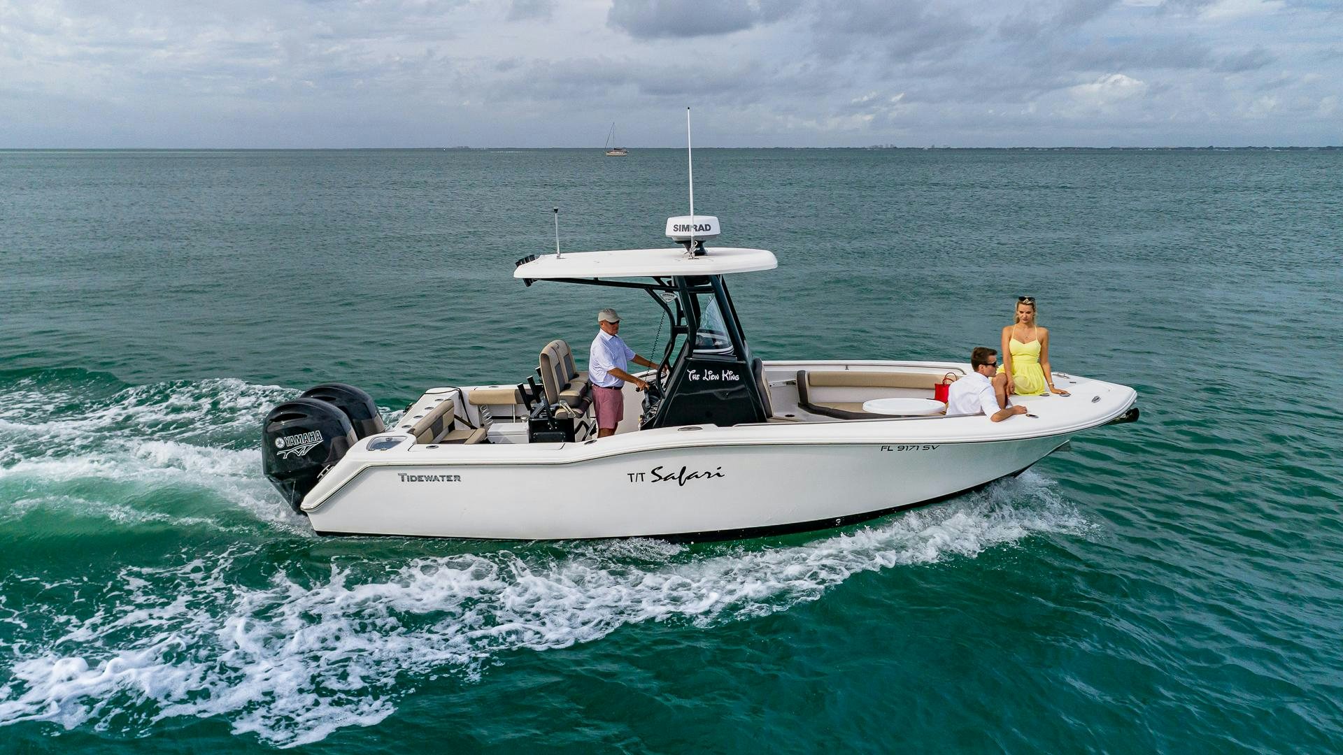 a boat with people on it aboard SAFARI Yacht for Sale