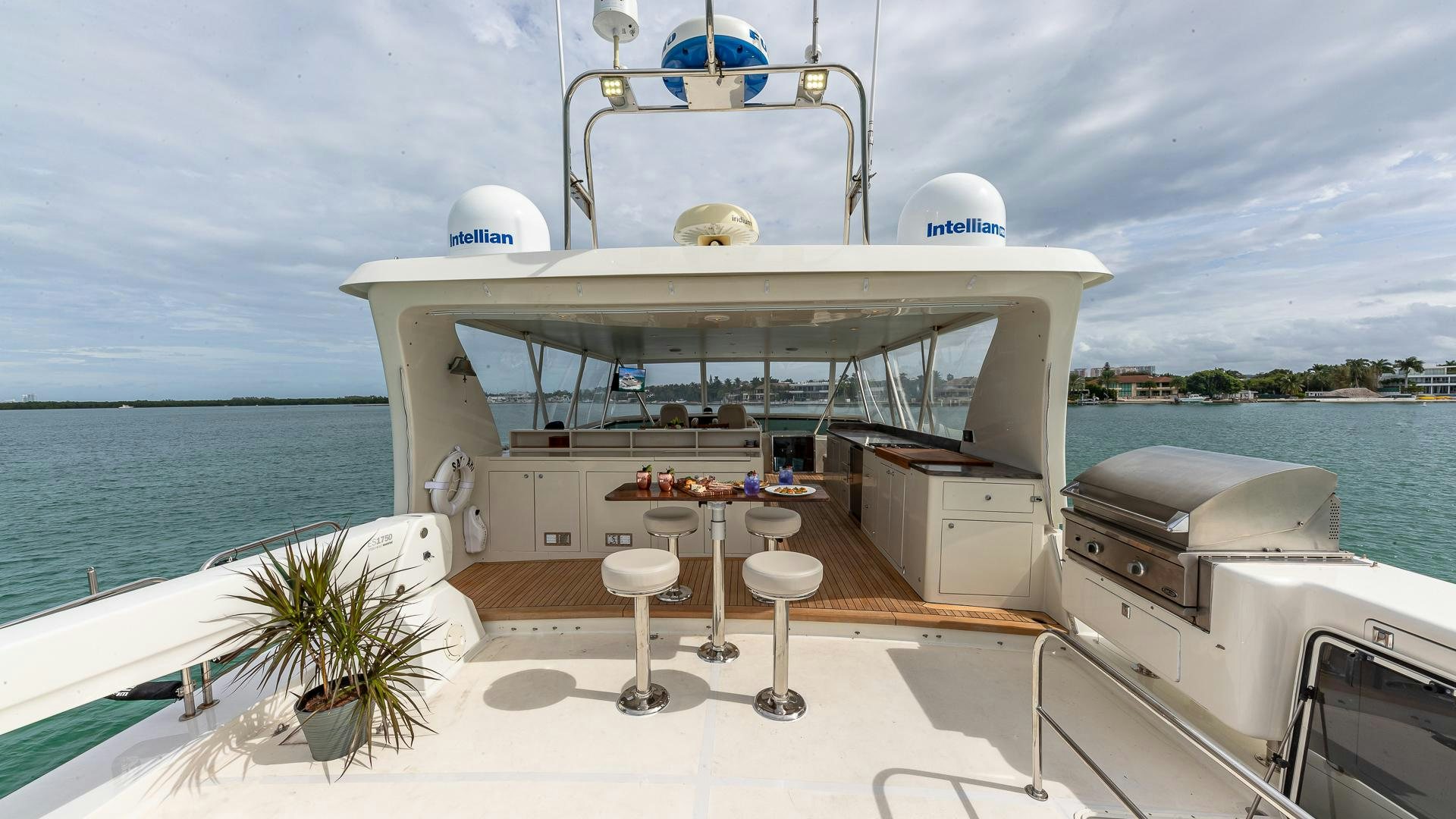 a boat on the water aboard SAFARI Yacht for Sale