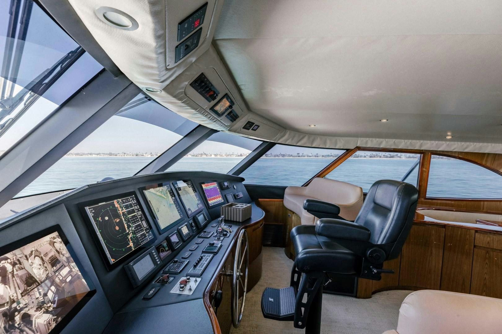inside of a plane aboard SALTY K Yacht for Sale