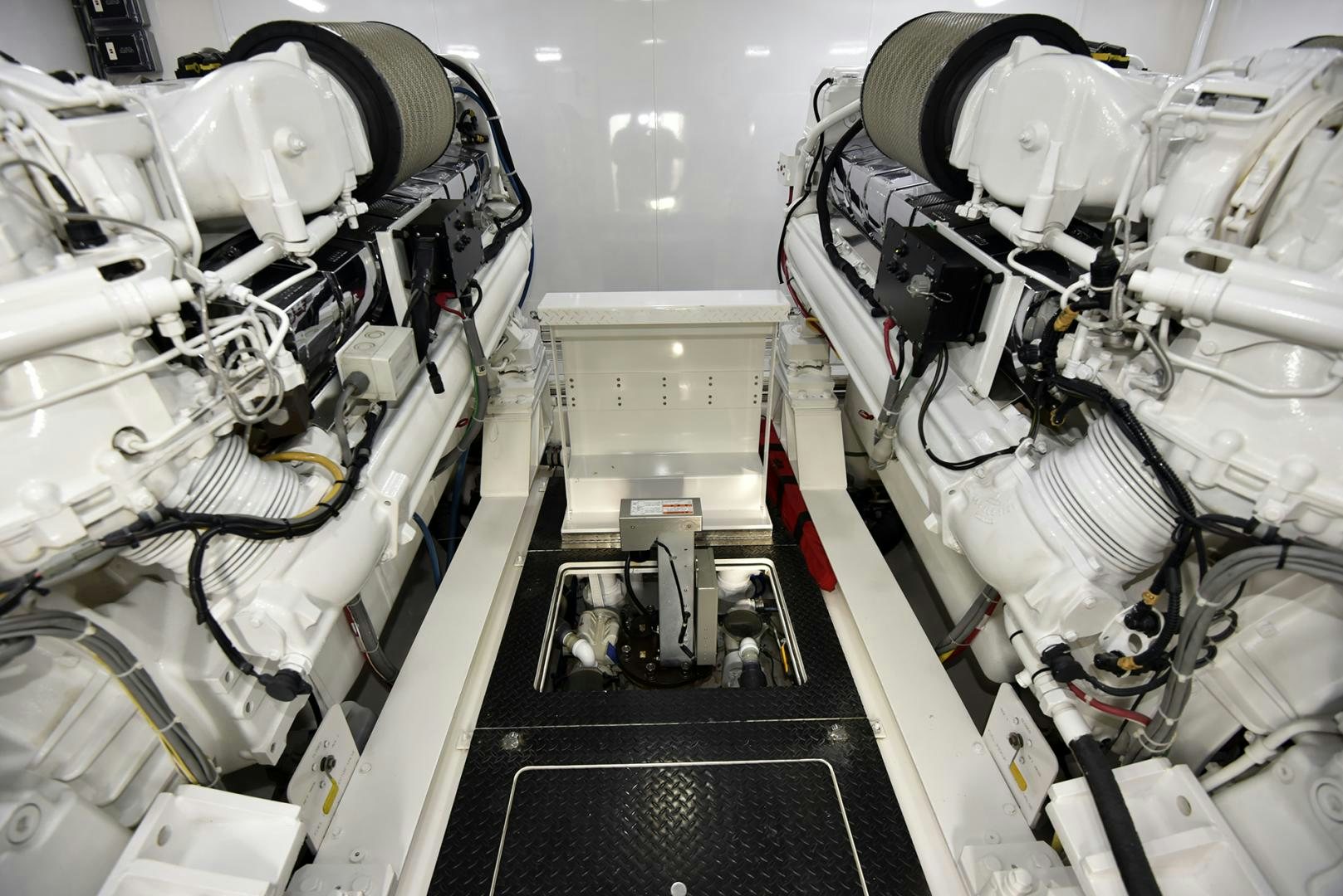 a close-up of a machine aboard SALTY K Yacht for Sale