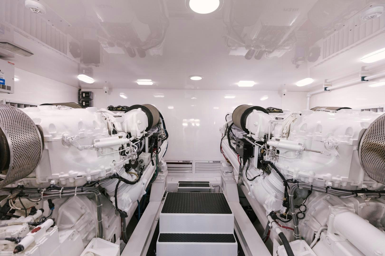 a room with several machines aboard SALTY K Yacht for Sale