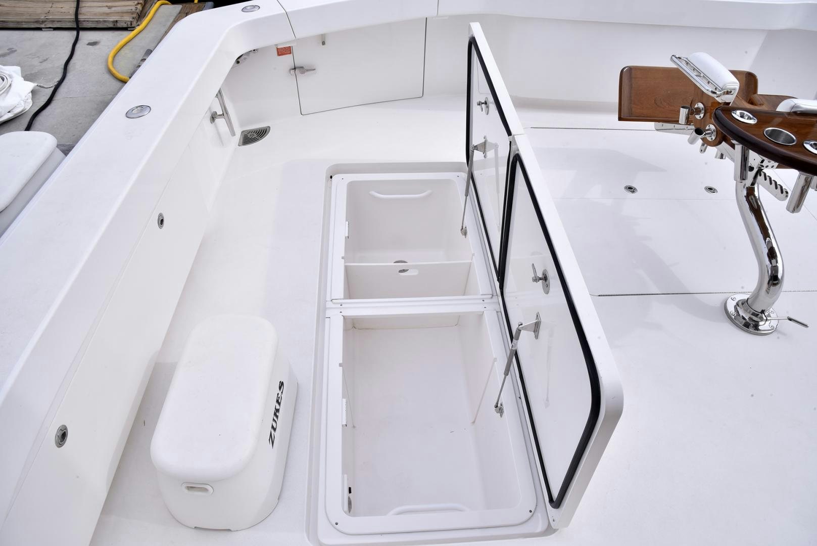 a white machine on a counter aboard SALTY K Yacht for Sale