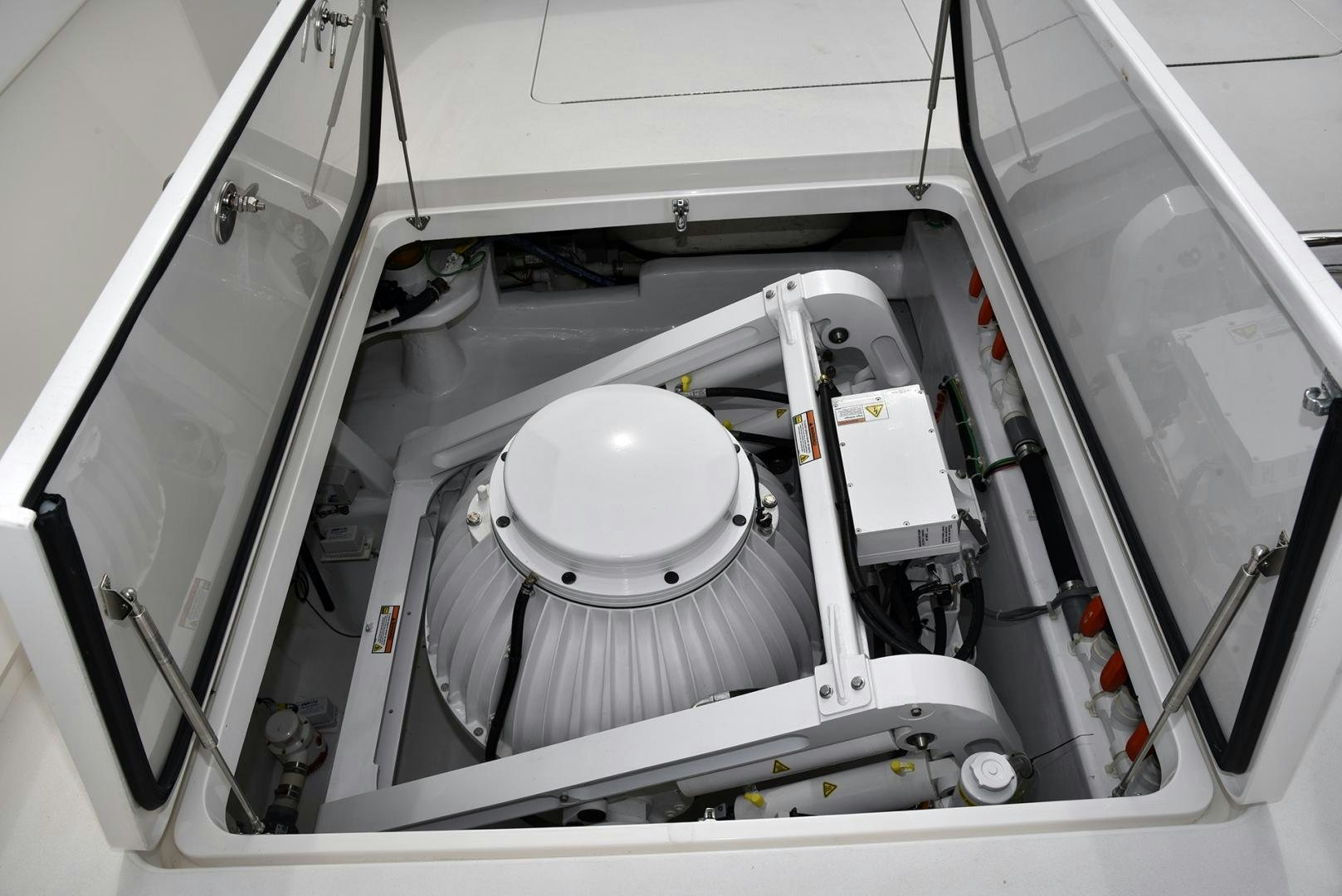 a view of a space shuttle aboard SALTY K Yacht for Sale