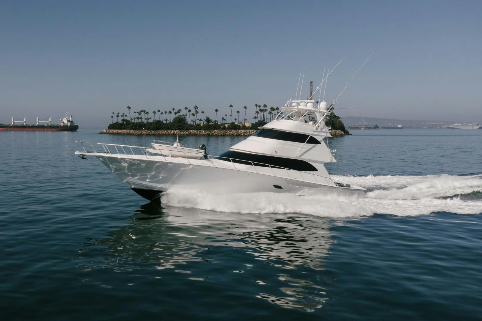 a boat on the water aboard SALTY K Yacht for Sale
