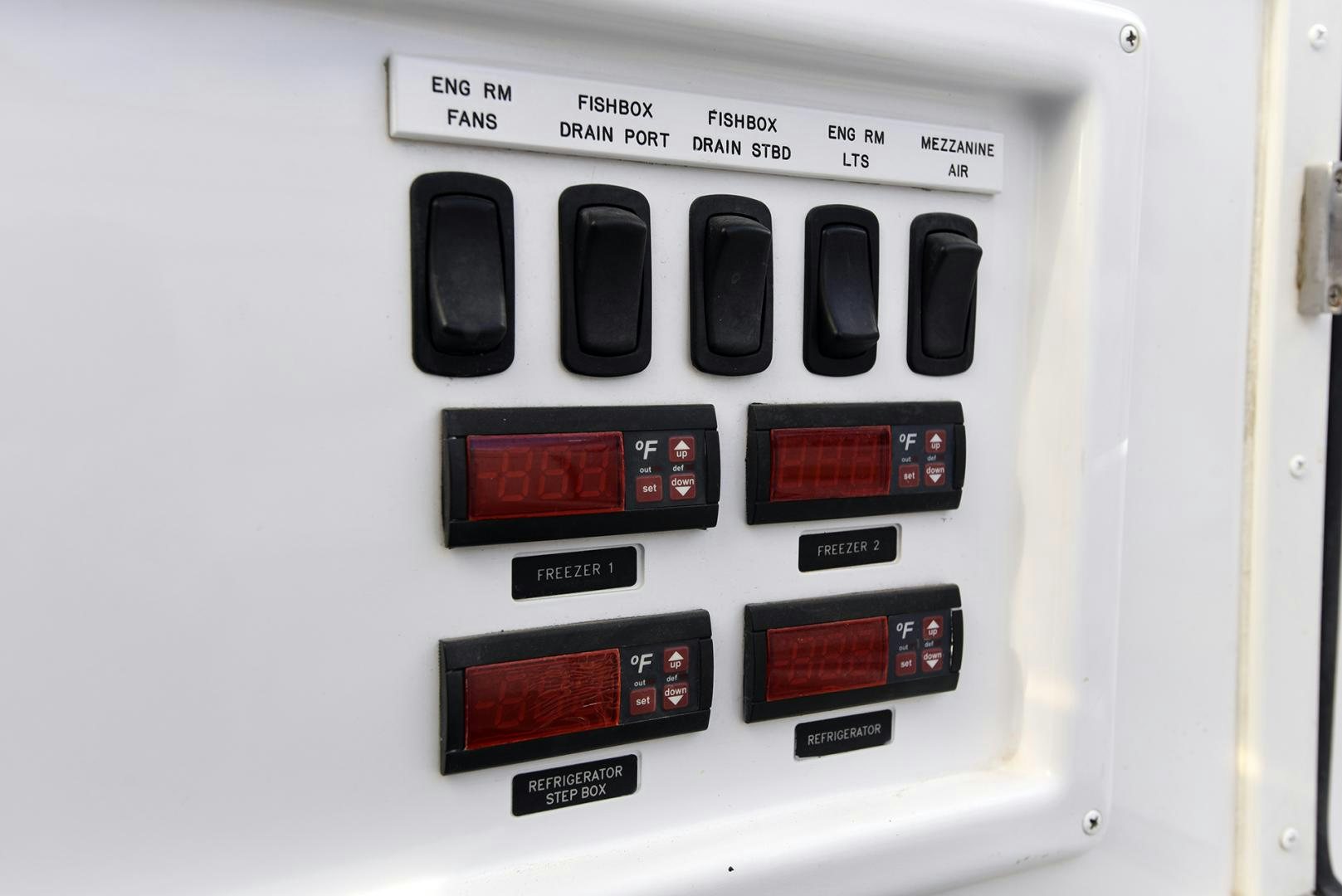 a white electronic device aboard SALTY K Yacht for Sale