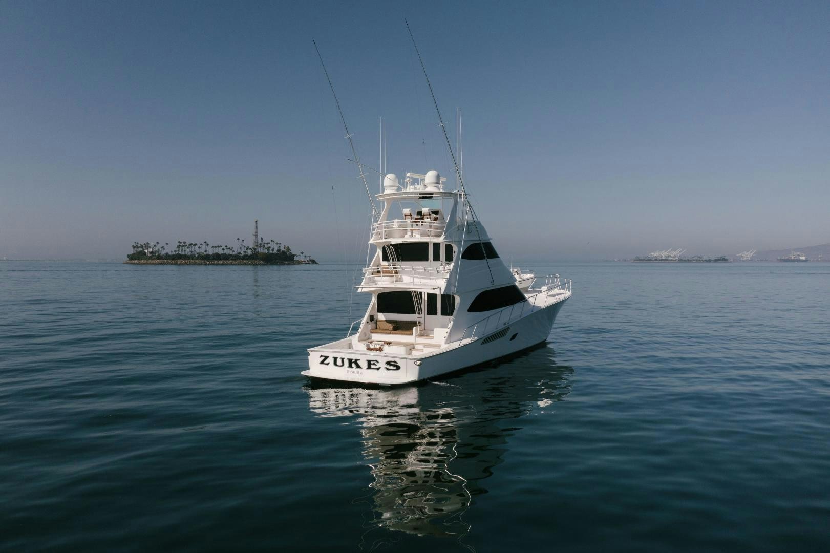 a boat in the water aboard SALTY K Yacht for Sale