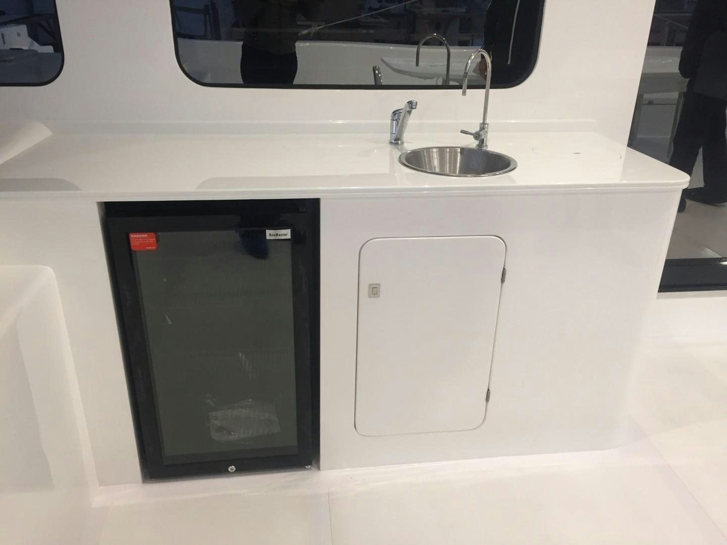 a white rectangular electronic device aboard SKYE Yacht for Sale