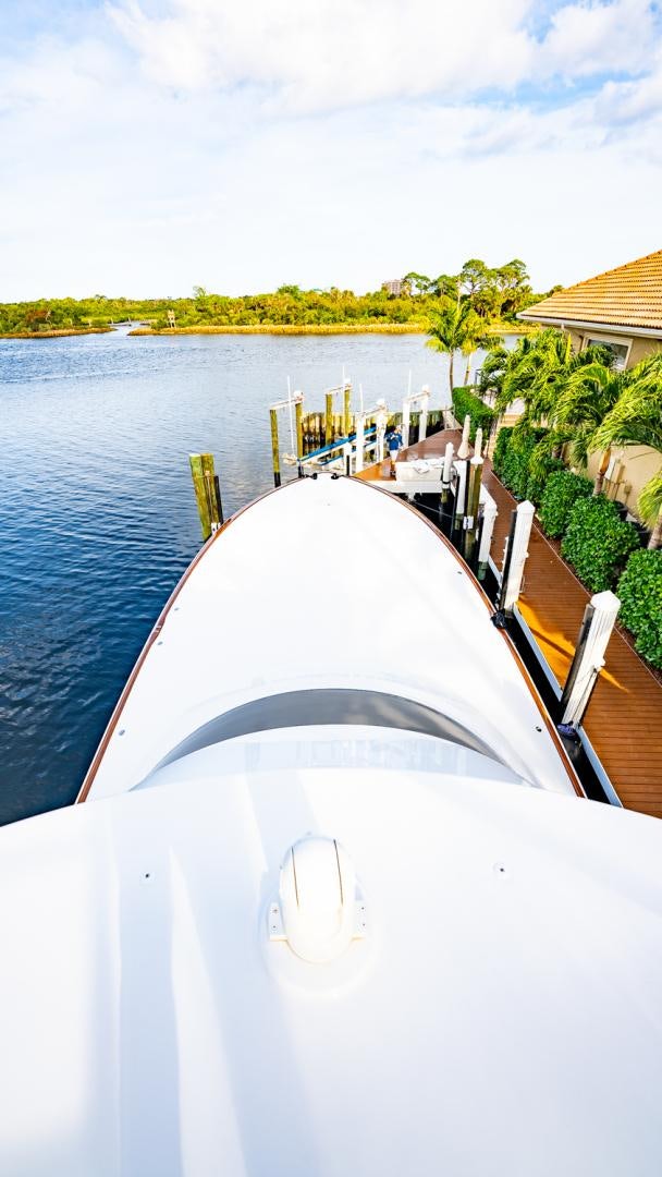 a boat on the water aboard WHY WOULDN'T WE Yacht for Sale