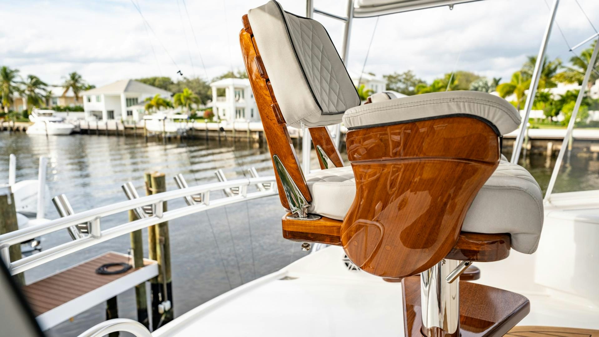 a boat on the water aboard WHY WOULDN'T WE Yacht for Sale