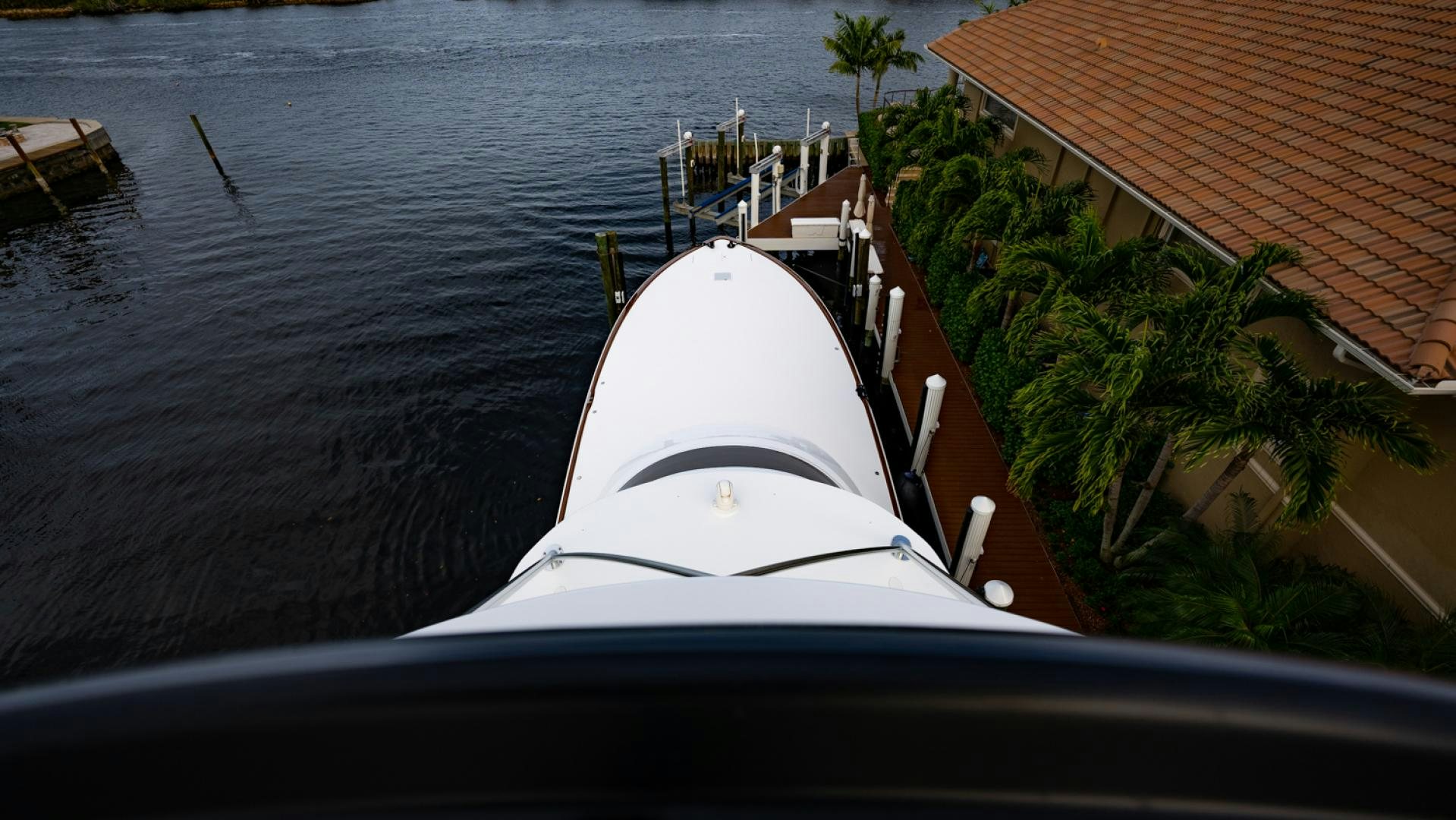 a boat on the water aboard WHY WOULDN'T WE Yacht for Sale