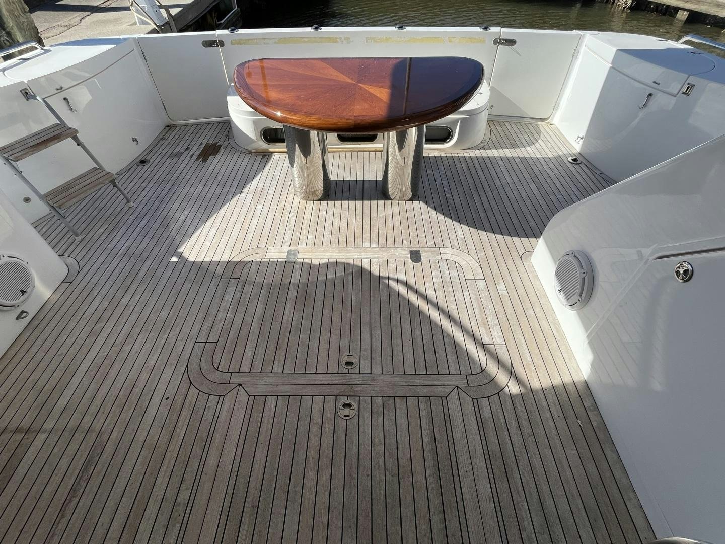 a bathtub and sink in a bathroom aboard SELAH WAY Yacht for Sale