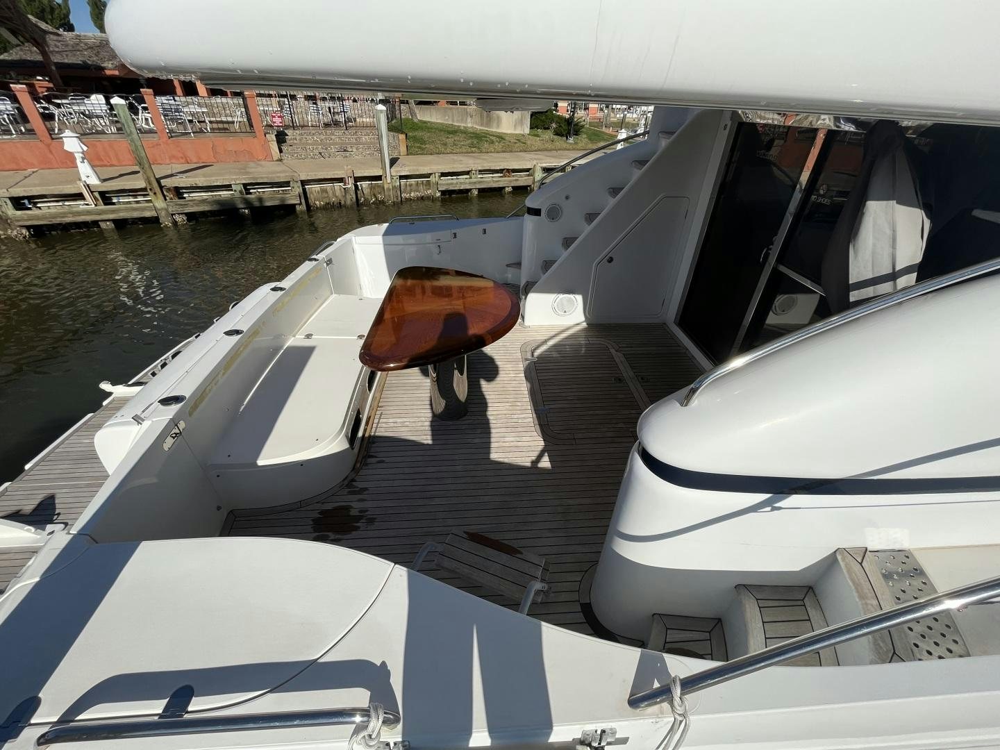 a plane on the runway aboard SELAH WAY Yacht for Sale