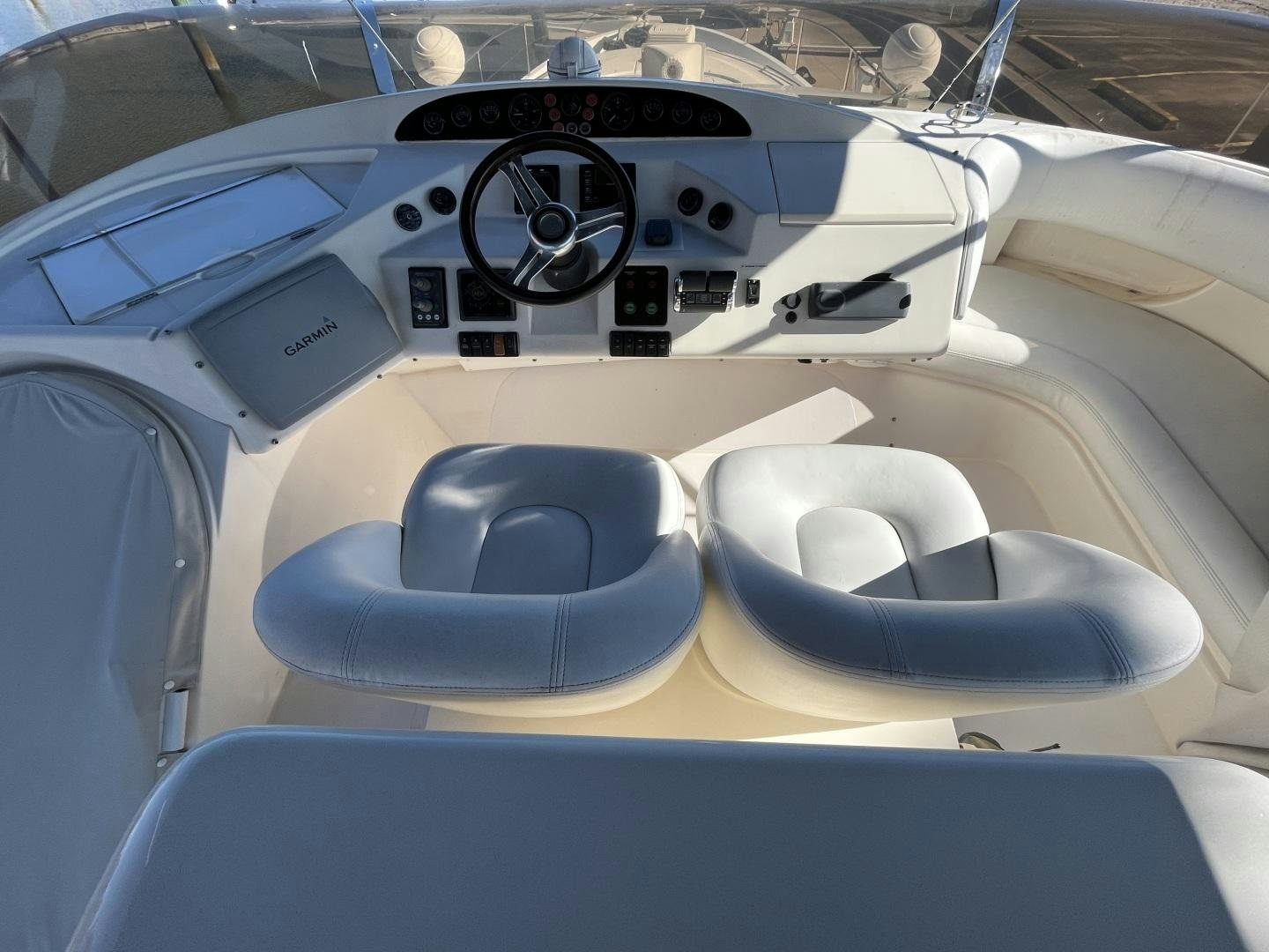 a cockpit of an airplane aboard SELAH WAY Yacht for Sale