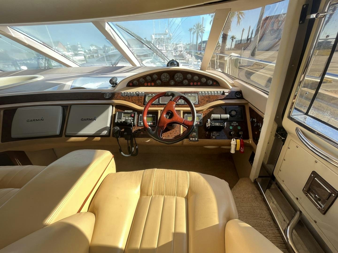 inside of a car aboard SELAH WAY Yacht for Sale