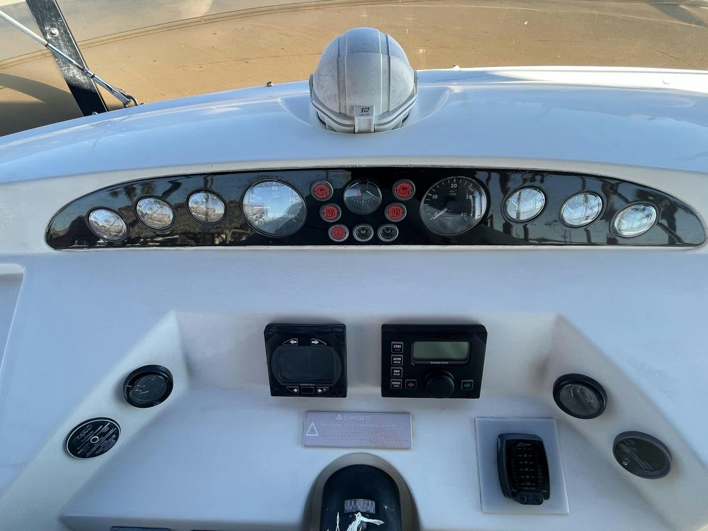 the front of a car aboard SELAH WAY Yacht for Sale