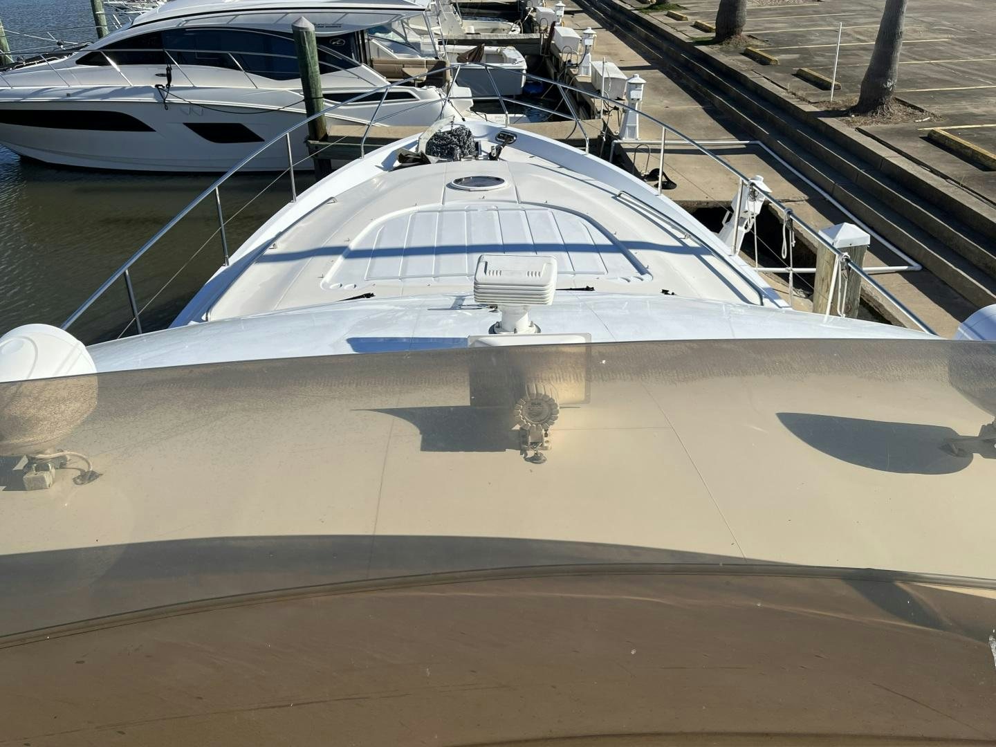 a boat parked on the sand aboard SELAH WAY Yacht for Sale