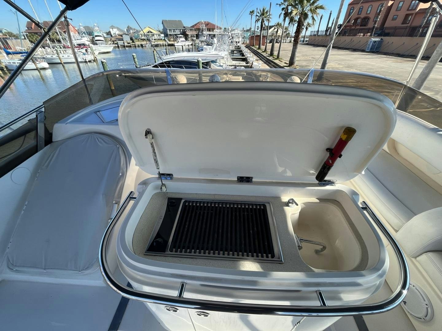 the inside of a boat aboard SELAH WAY Yacht for Sale
