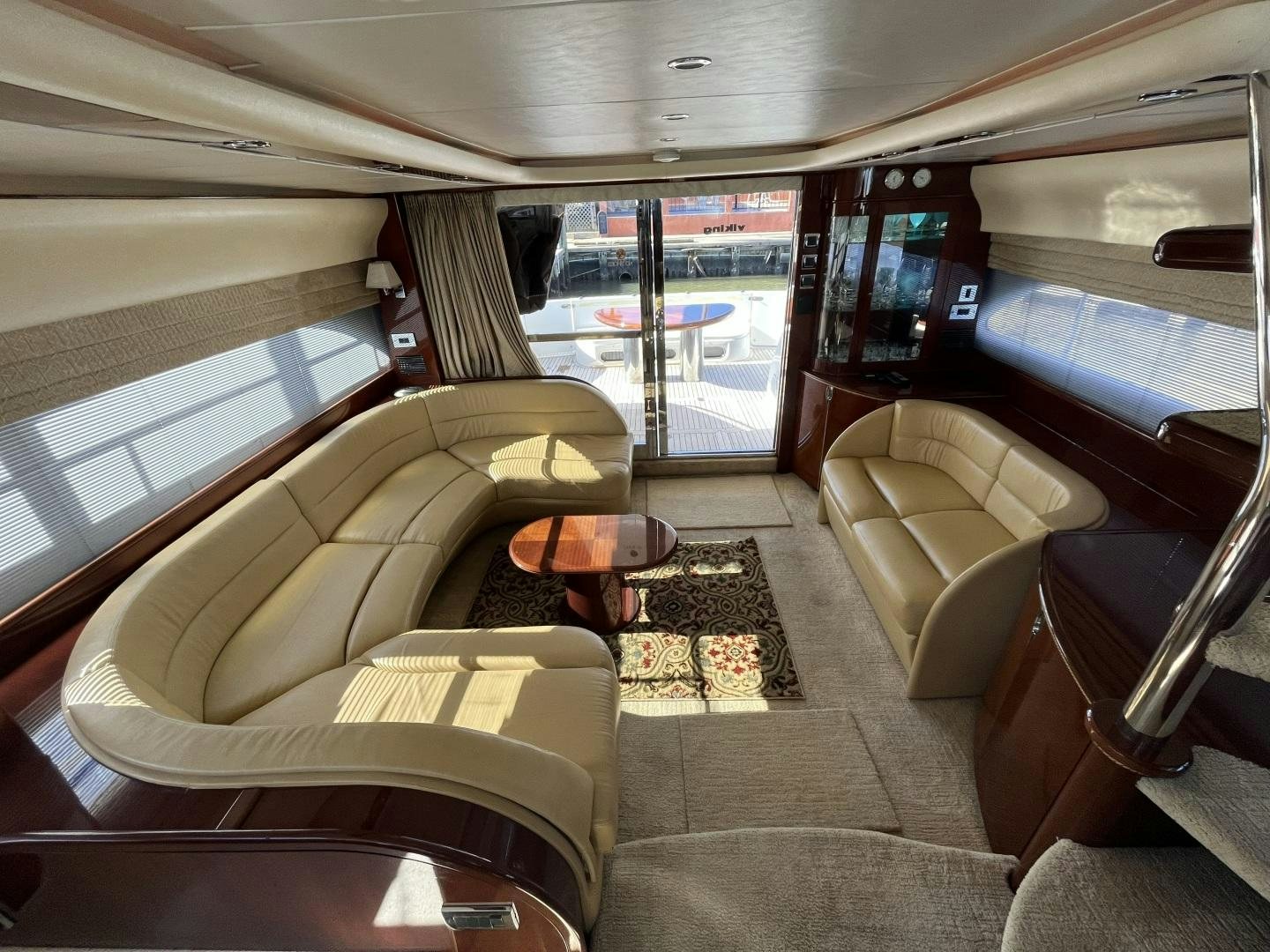 inside of a train aboard SELAH WAY Yacht for Sale