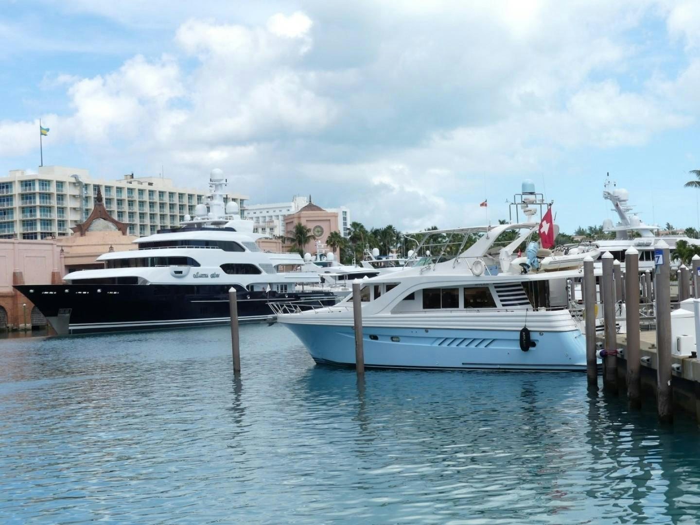 boats in the water aboard Applaus Yacht for Sale