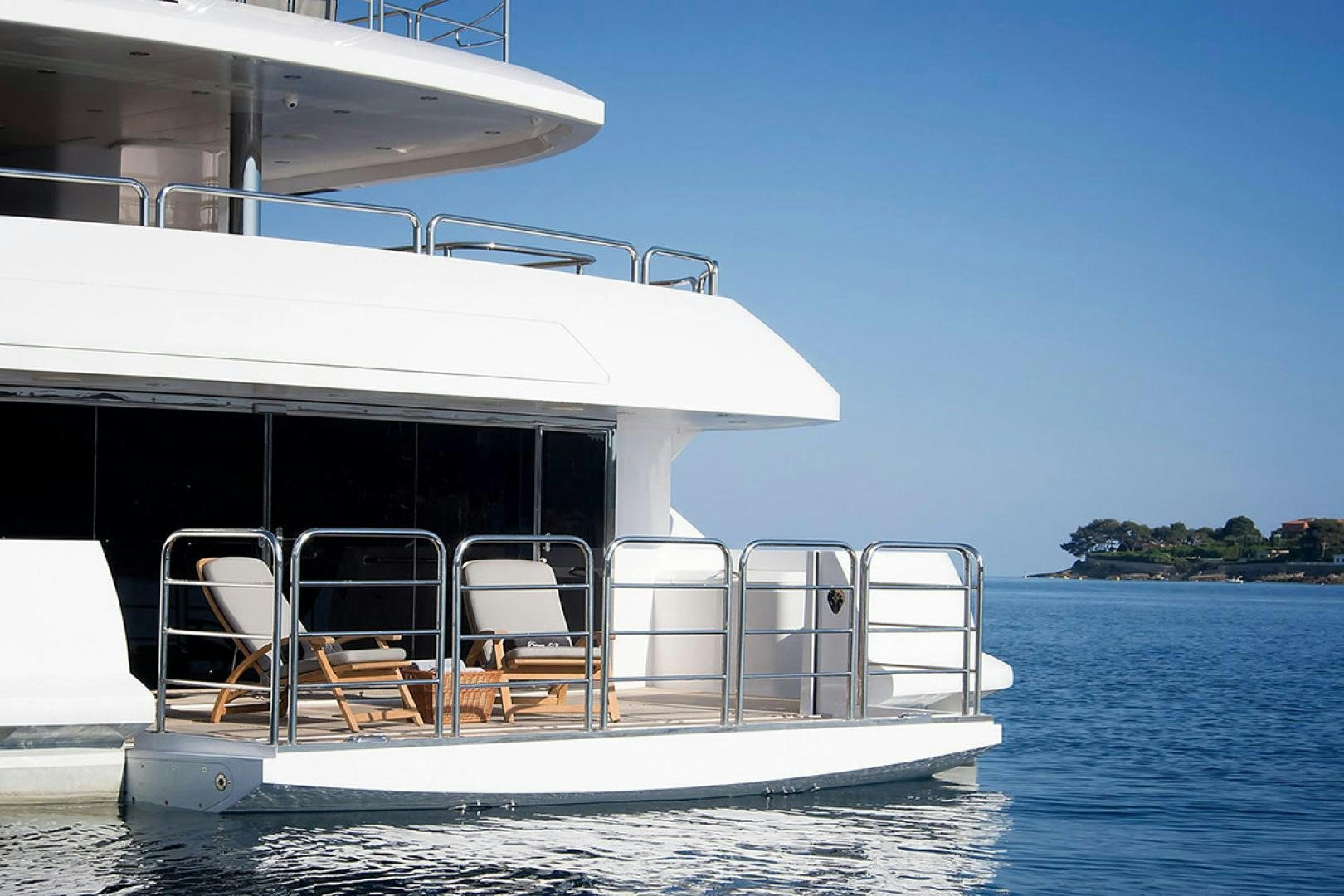 a boat on the water aboard ALESSANDRA III Yacht for Charter