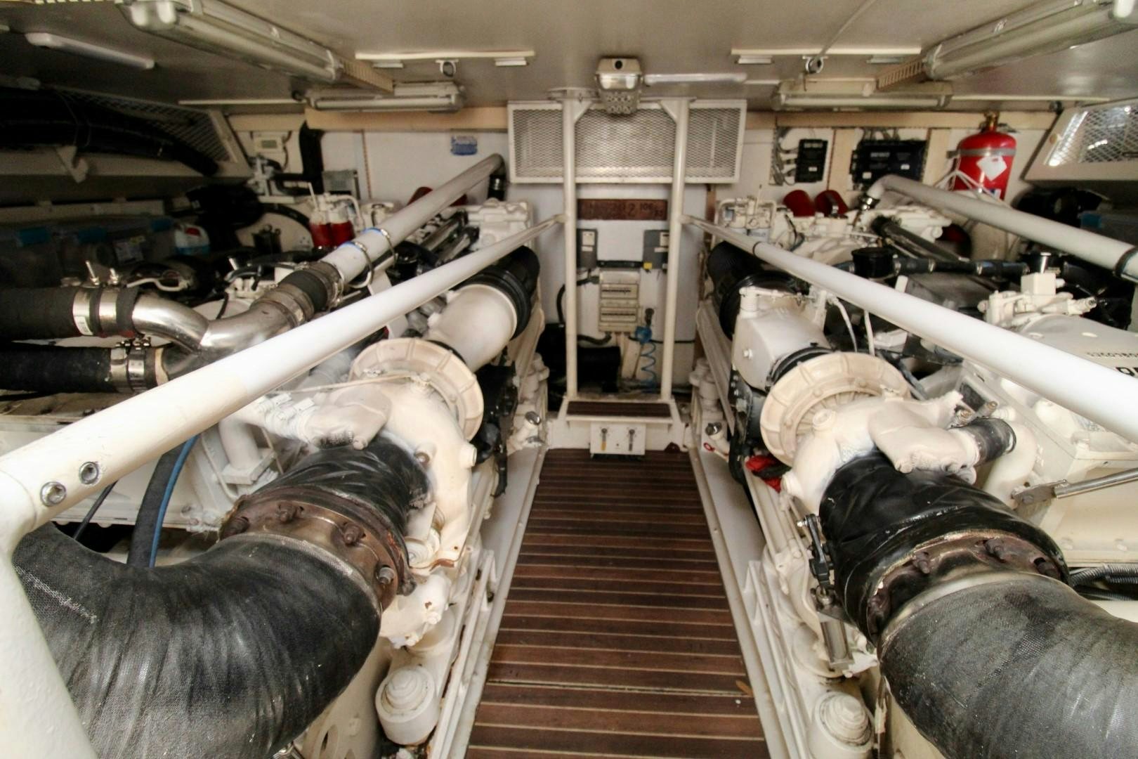 a room full of cows aboard BAD TO THE BONE Yacht for Sale