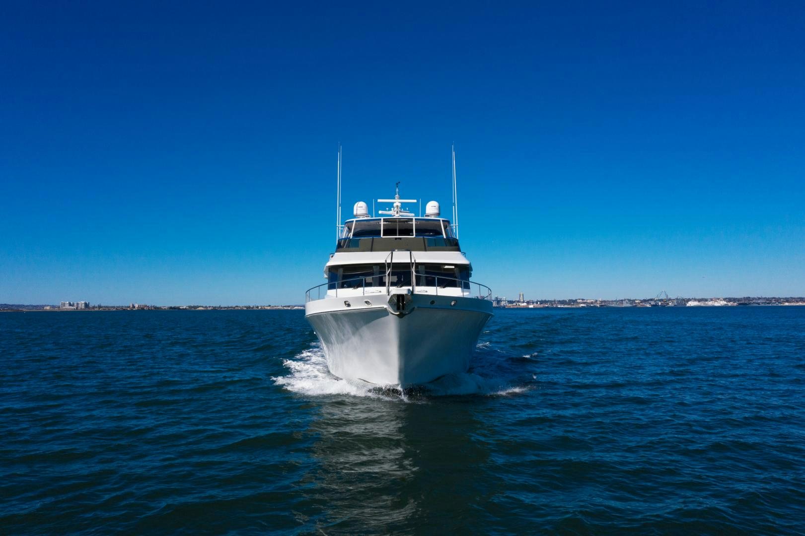 a boat on the water aboard LORI LYNN Yacht for Sale