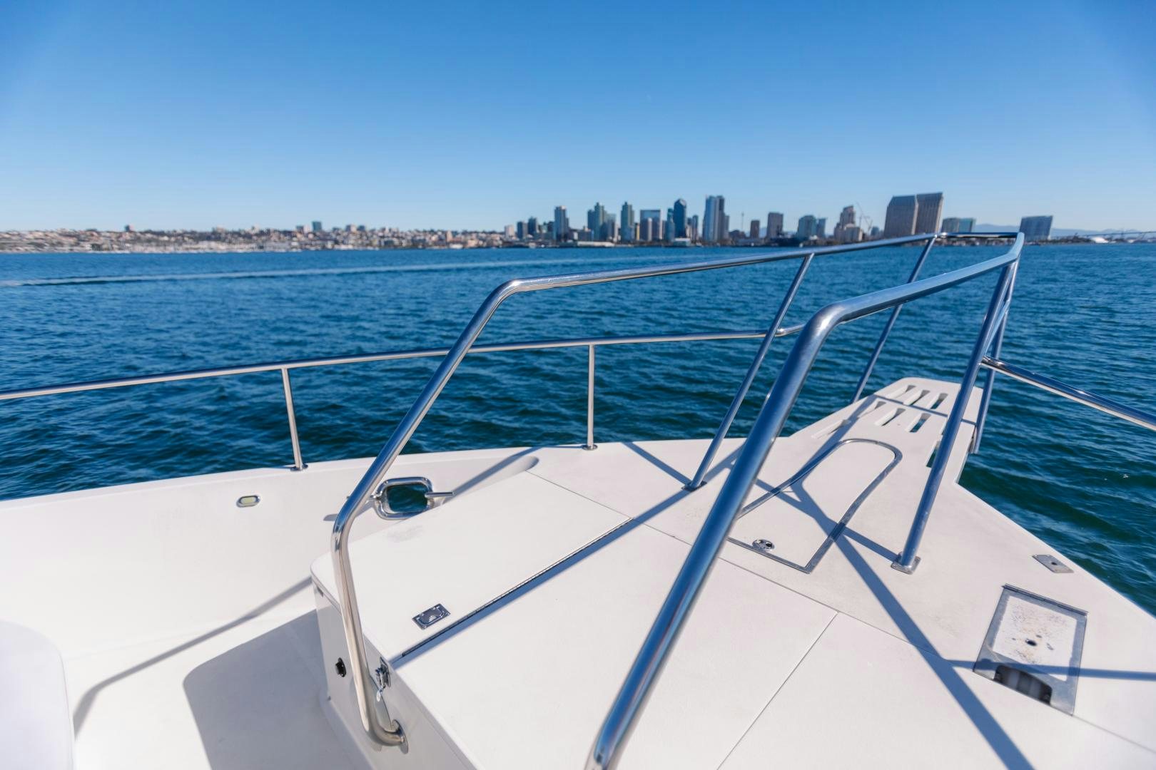 a boat on the water aboard LORI LYNN Yacht for Sale