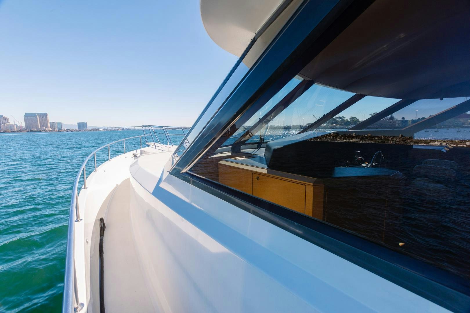 a boat on the water aboard LORI LYNN Yacht for Sale