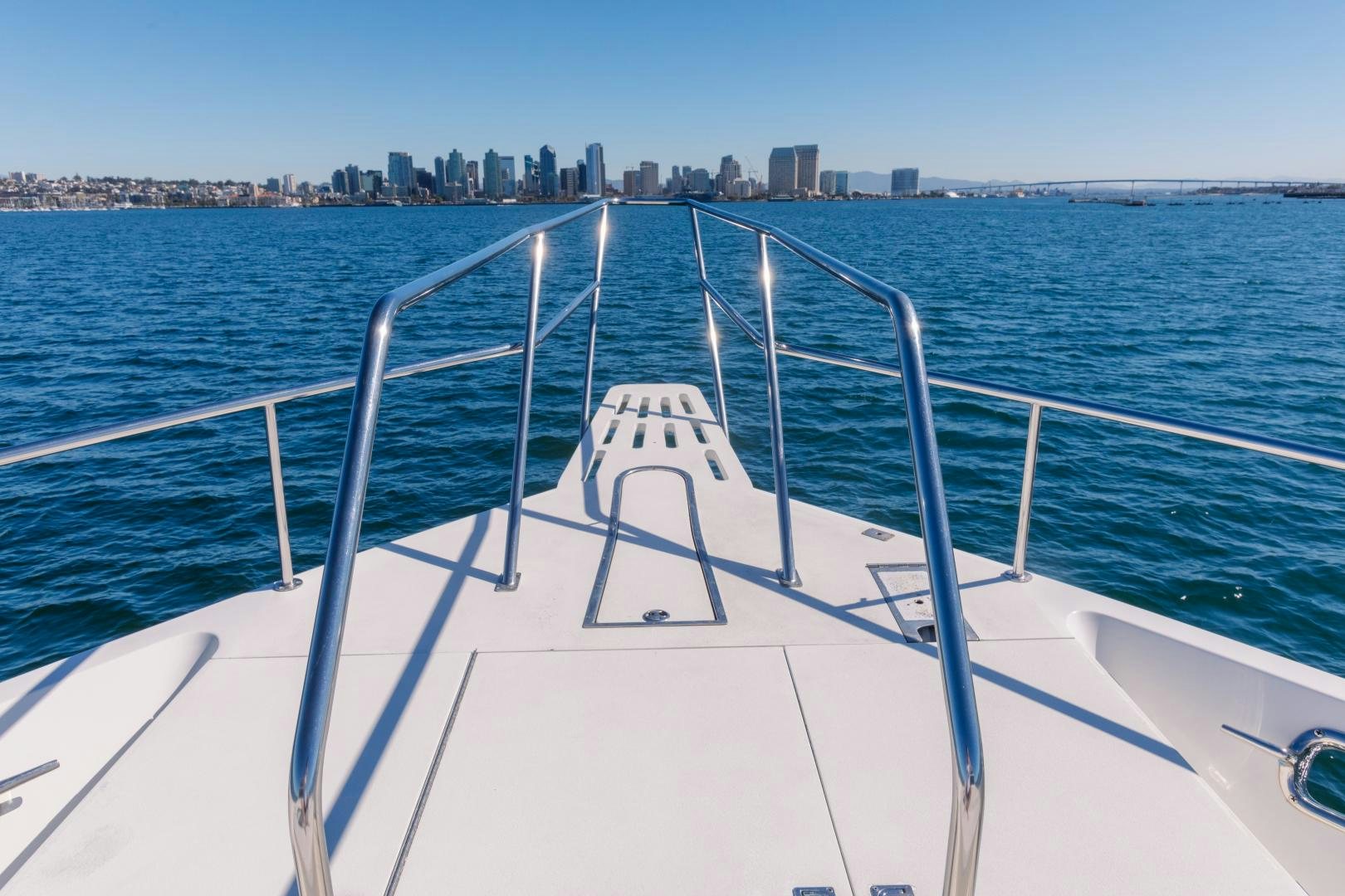 a boat on the water aboard LORI LYNN Yacht for Sale
