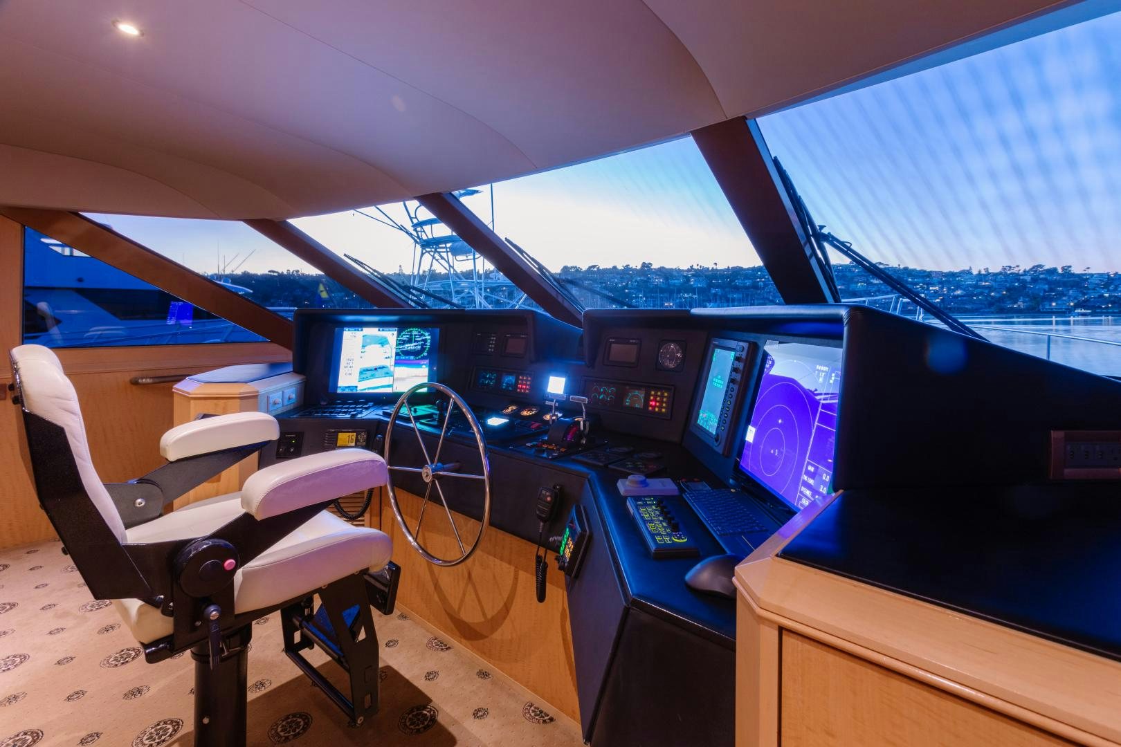 inside of a plane aboard LORI LYNN Yacht for Sale