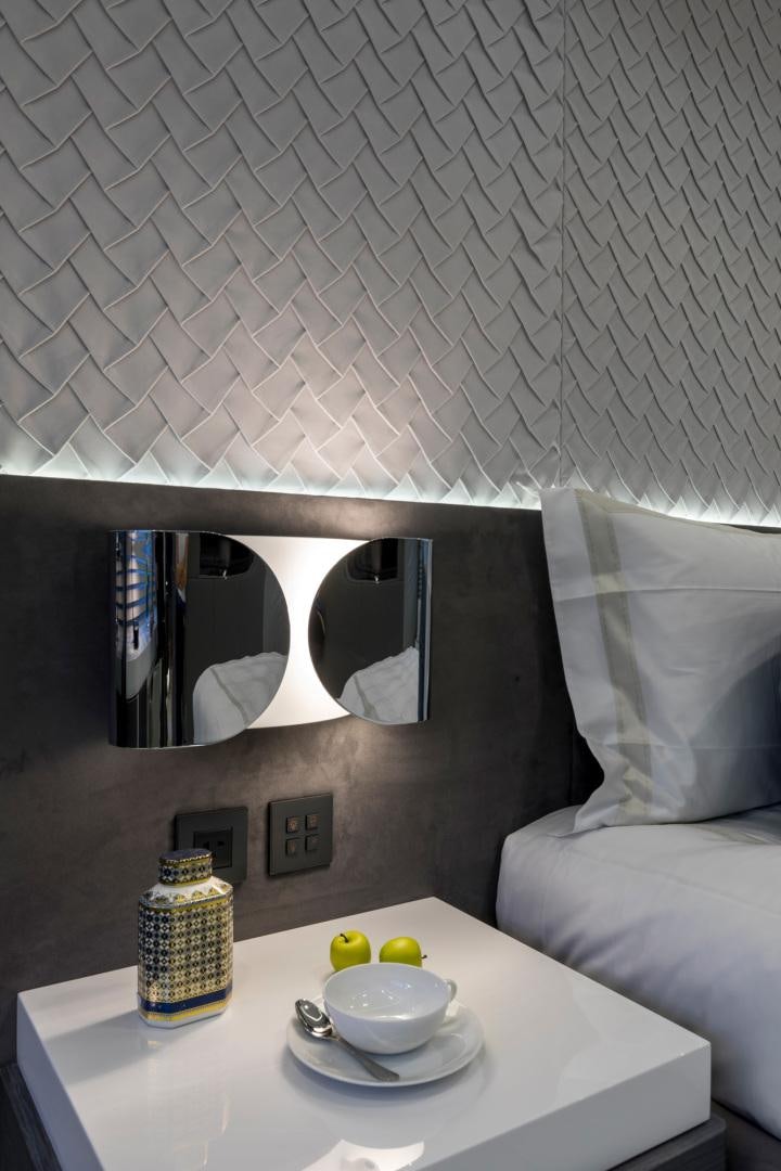 a bottle of tea on a table aboard NANA I Yacht for Sale