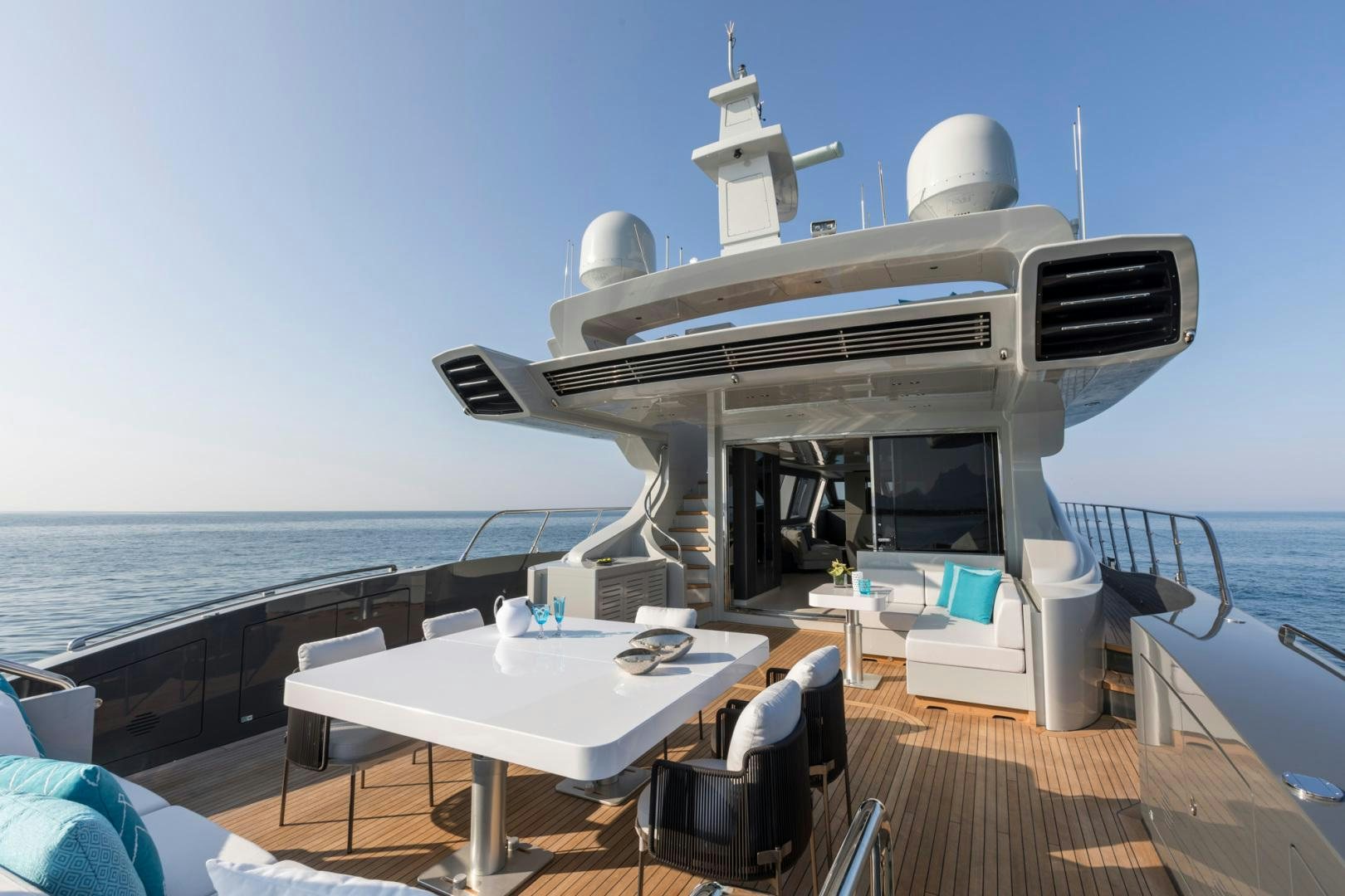 a boat on a boat aboard NANA I Yacht for Sale