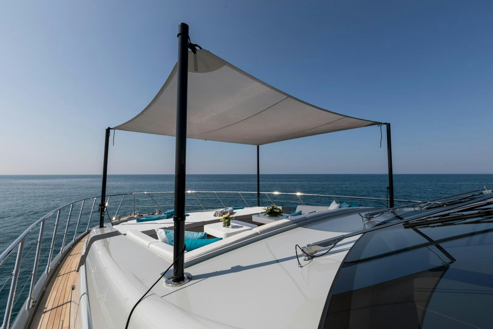 a boat on the water aboard NANA I Yacht for Sale