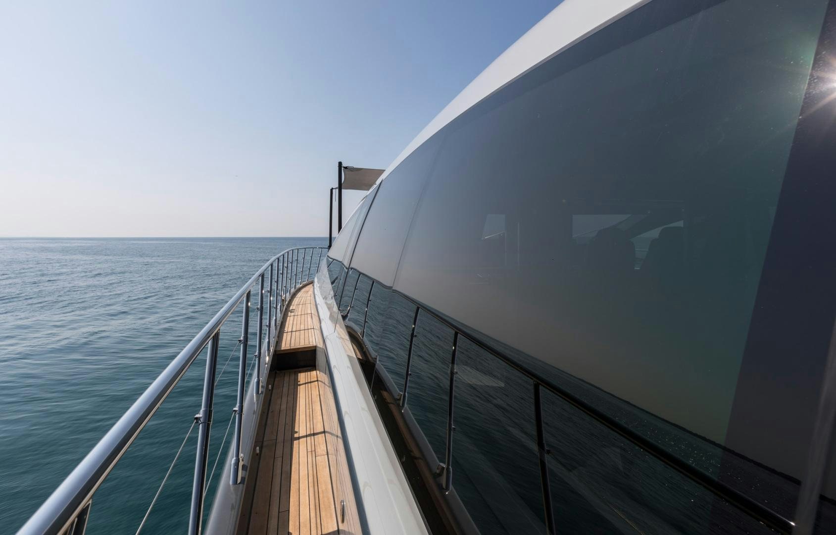 a boat on the water aboard NANA I Yacht for Sale